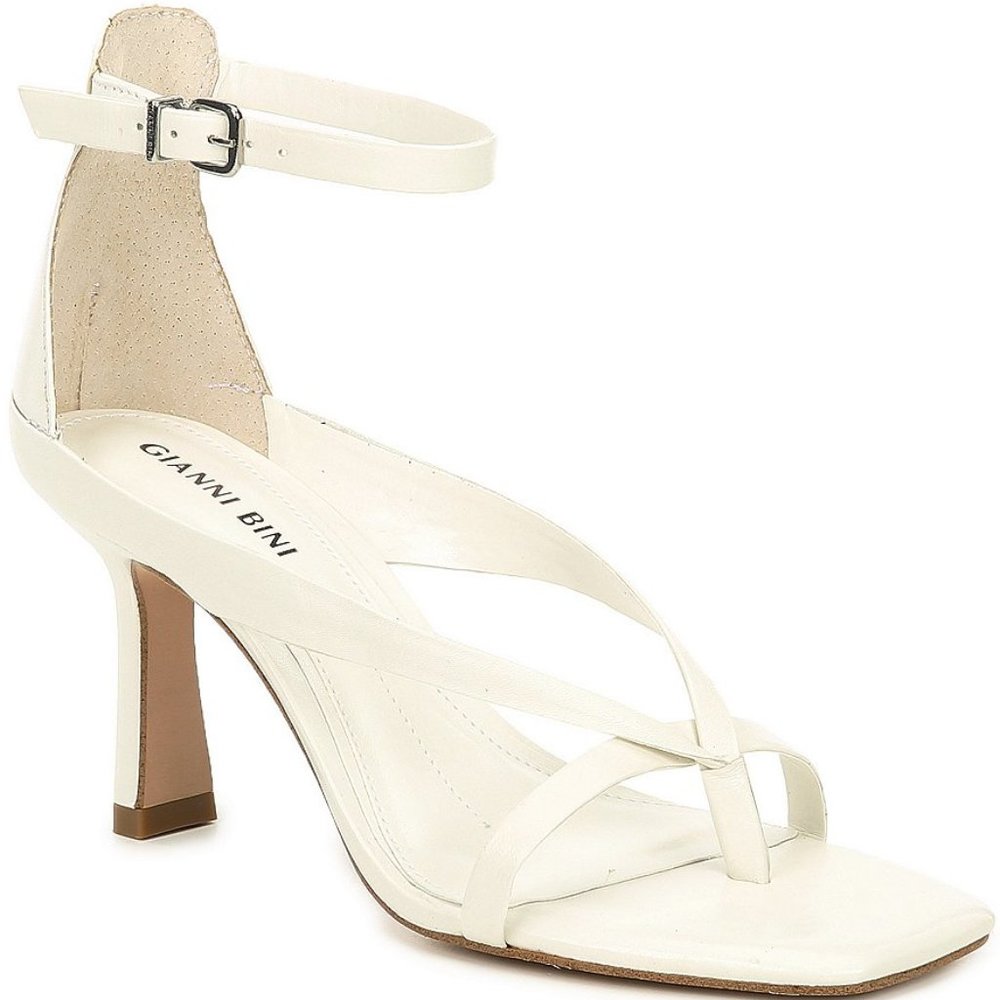 Gianni Bini Franiquie Leather Sandals 8M New